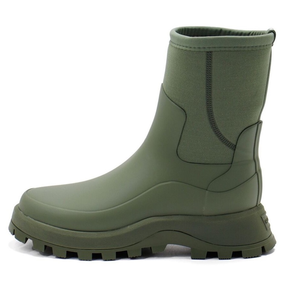 Hunter City Explorer Short Neo Slip and Water Resistant Boots -col Lichen Green - Picture 5 of 16